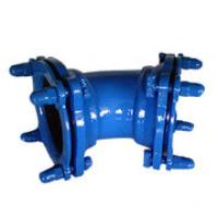 MJ joint ductile iron pipe fittings with fusion bonded epoxy coating