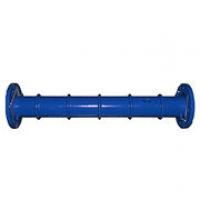 Double loosing flange anchoring sleeve