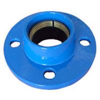 Flange quick adapter for PVC/PE pipe