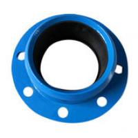 Flange quick adapter for PVC pipe