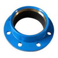 Flange quick adapter for PVC/PE pipe