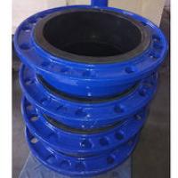 Flange quick adapter for PVC pipe