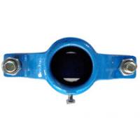 Clamp in ductile iron for cement pipe