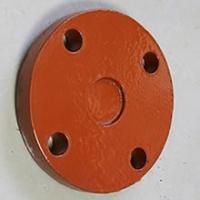 blind flange red coating